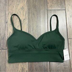 Lululemon NWT Align Sweetheart Bra *Light Support, A/B Cup Legacy Green